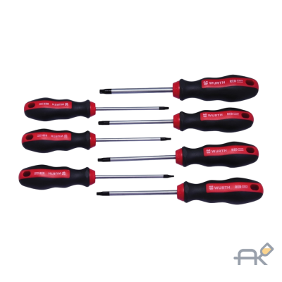 Набор отверток Red Stripe. TX. 7 шт.. WURTH (57519349)